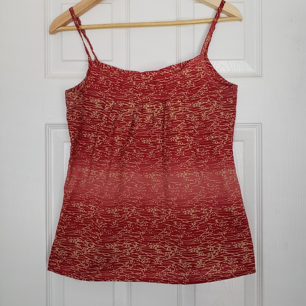 vintage BCBGeneration camisole w/ shirred neckline
